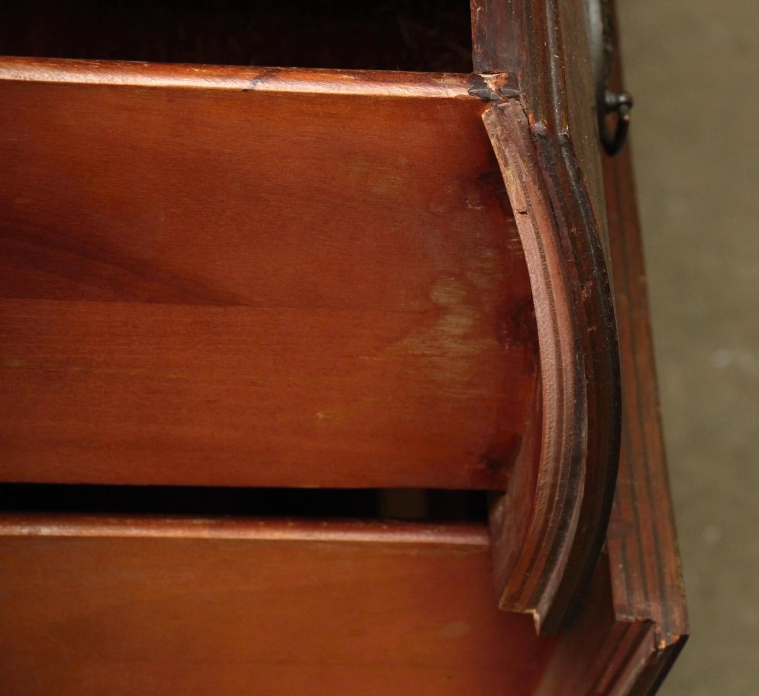 Maple Vanity With Mirror 8 Maple Vanity With Mirror - Image 6