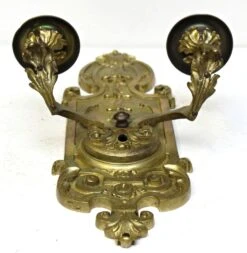 Pair Of Victorian Cast Bronze Candle Wall Sconces -OGT Sale Store m222539 08