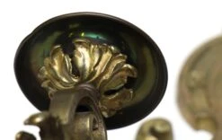 Pair Of Victorian Cast Bronze Candle Wall Sconces -OGT Sale Store m222539 10