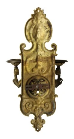 Pair Of Victorian Cast Bronze Candle Wall Sconces -OGT Sale Store m222539 14