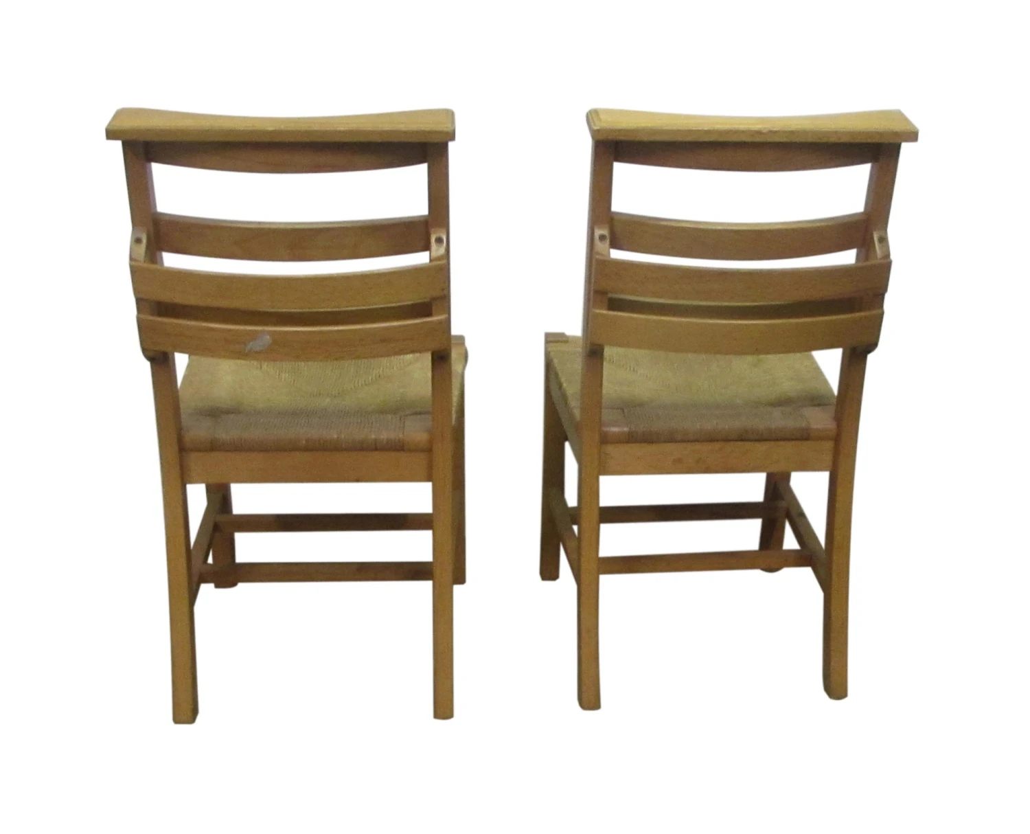 Light Natural Stain School Chairs 6 Light Natural Stain School Chairs - Image 4