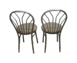 Pair Of Steel Chairs 12 Pair Of Steel Chairs -OGT Sale Store m222557 05