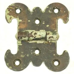 Antique Butterfly Bronze Ice Box Hinge 12 Antique Butterfly Bronze Ice Box Hinge -OGT Sale Store m222945 04