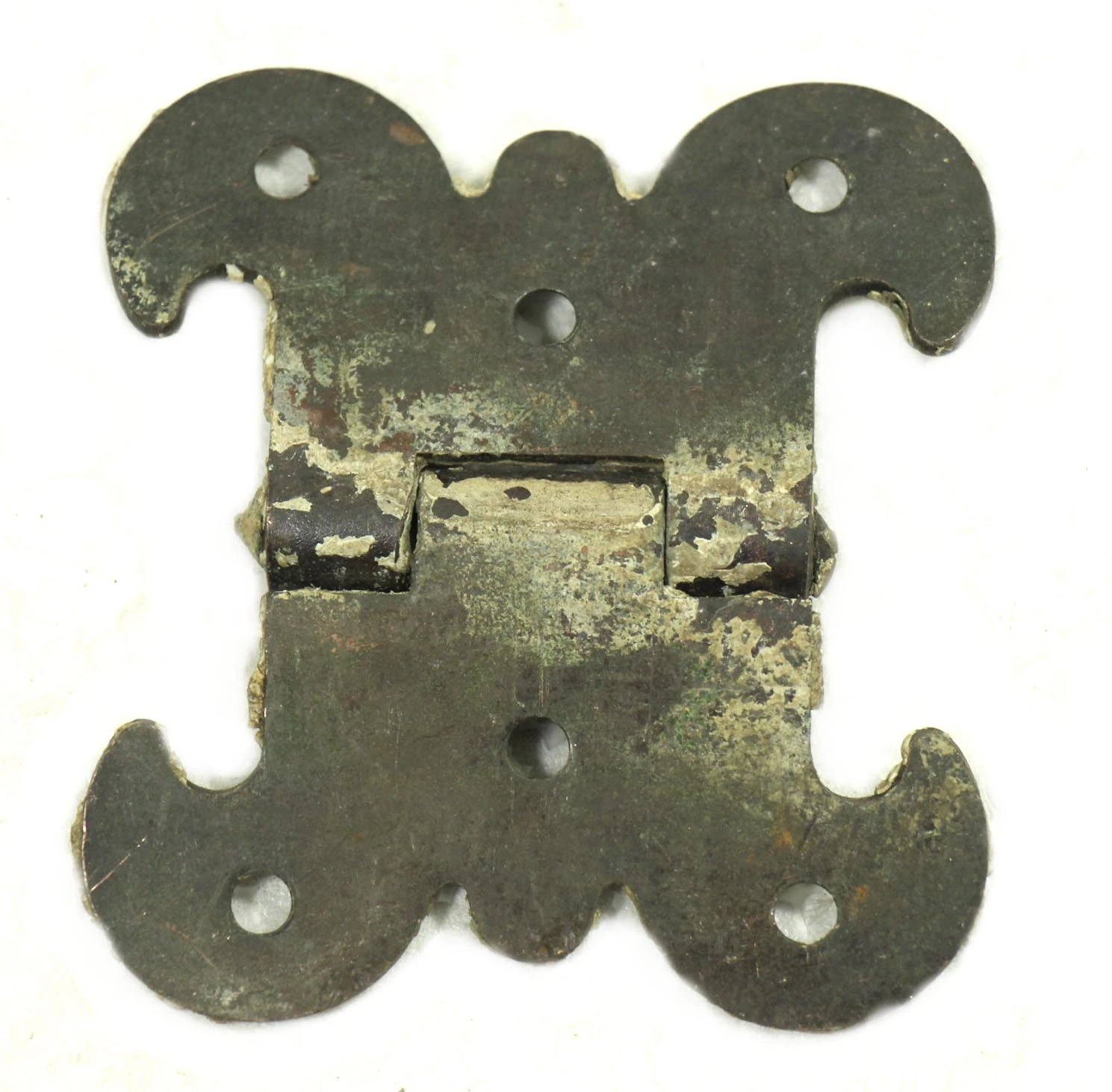 Antique Butterfly Bronze Ice Box Hinge 9 Antique Butterfly Bronze Ice Box Hinge - Image 7