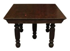 Carved Oak Extendable Table 15 Carved Oak Extendable Table -OGT Sale Store m223936 05