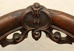 Single Floral Cushion Carved Chair 21 Single Floral Cushion Carved Chair -OGT Sale Store m224001 05