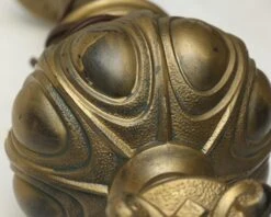 Vintage Egg & Dart Gilt Metal Table Lamp 19 Vintage Egg & Dart Gilt Metal Table Lamp -OGT Sale Store m224017 08