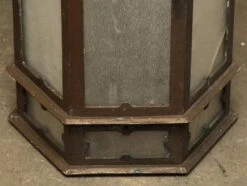 Pair Of Antique 32 In. Gothic Bronze Wall Lanterns 16 Pair Of Antique 32 In. Gothic Bronze Wall Lanterns -OGT Sale Store m225531 05