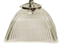 Industrial Clear Glass Square Holophane Pole Pendant Light 15 Industrial Clear Glass Square Holophane Pole Pendant Light -OGT Sale Store m225541 05