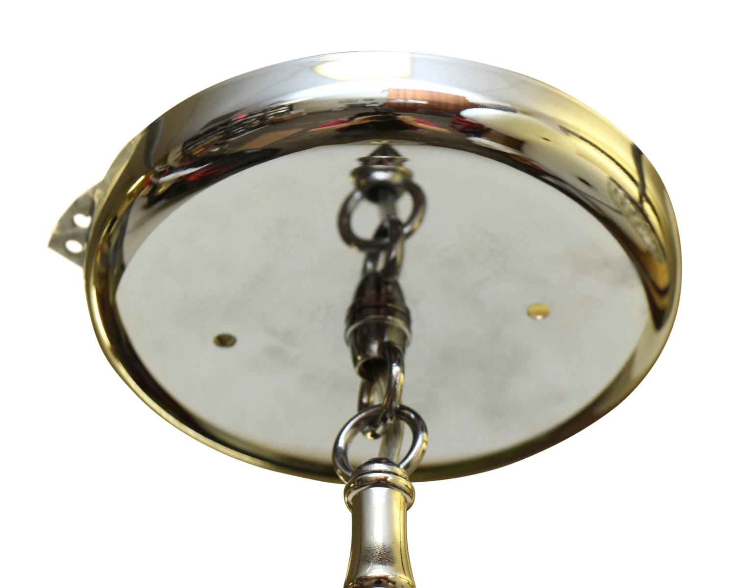 Industrial Clear Glass Square Holophane Pole Pendant Light 11 Industrial Clear Glass Square Holophane Pole Pendant Light - Image 9