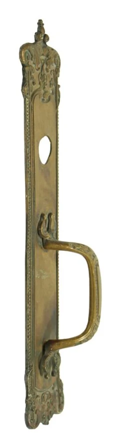 Antique French 17.25 In. Bronze Door Pull Handle 20 Antique French 17.25 In. Bronze Door Pull Handle -OGT Sale Store m225611 08