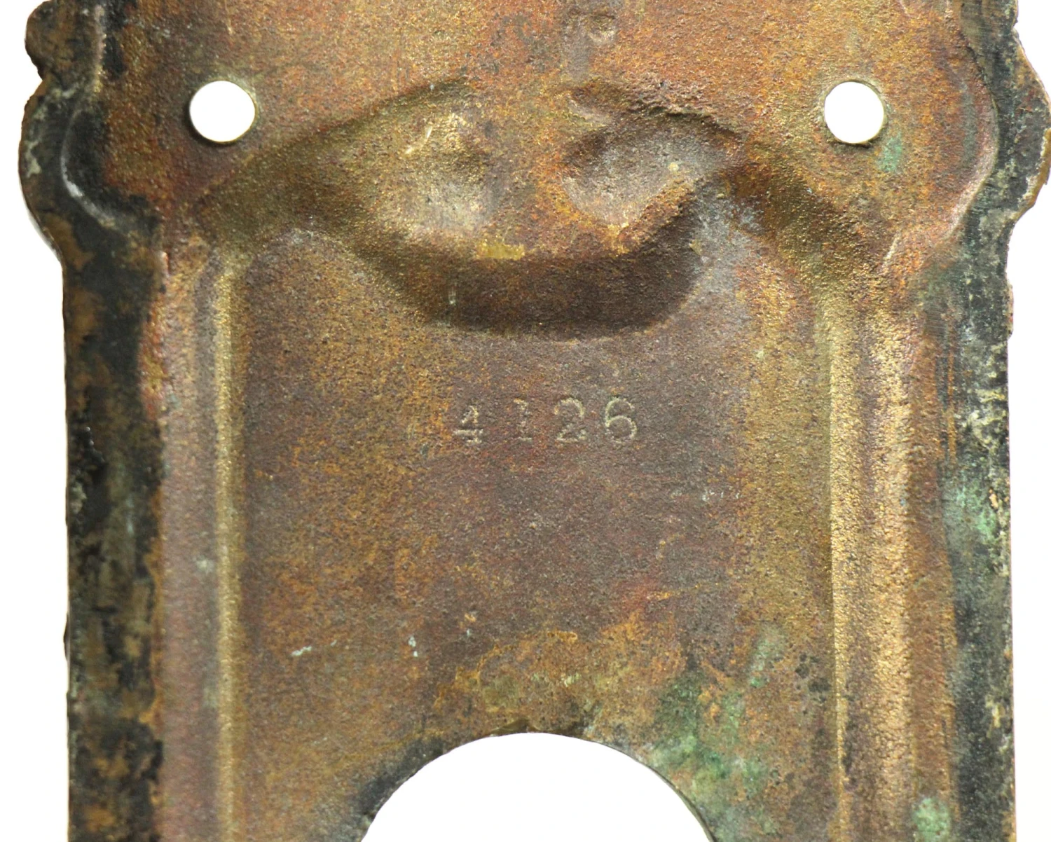 Antique French 17.25 In. Bronze Door Pull Handle 13 Antique French 17.25 In. Bronze Door Pull Handle - Image 11