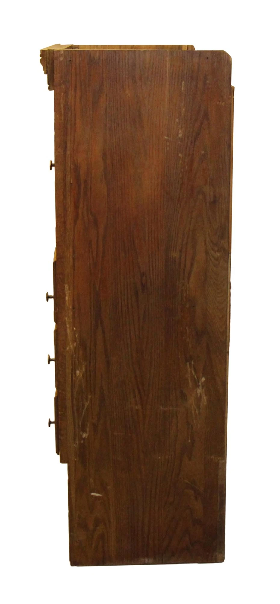 Solid Oak Hutch Cabinet 10 Solid Oak Hutch Cabinet - Image 8