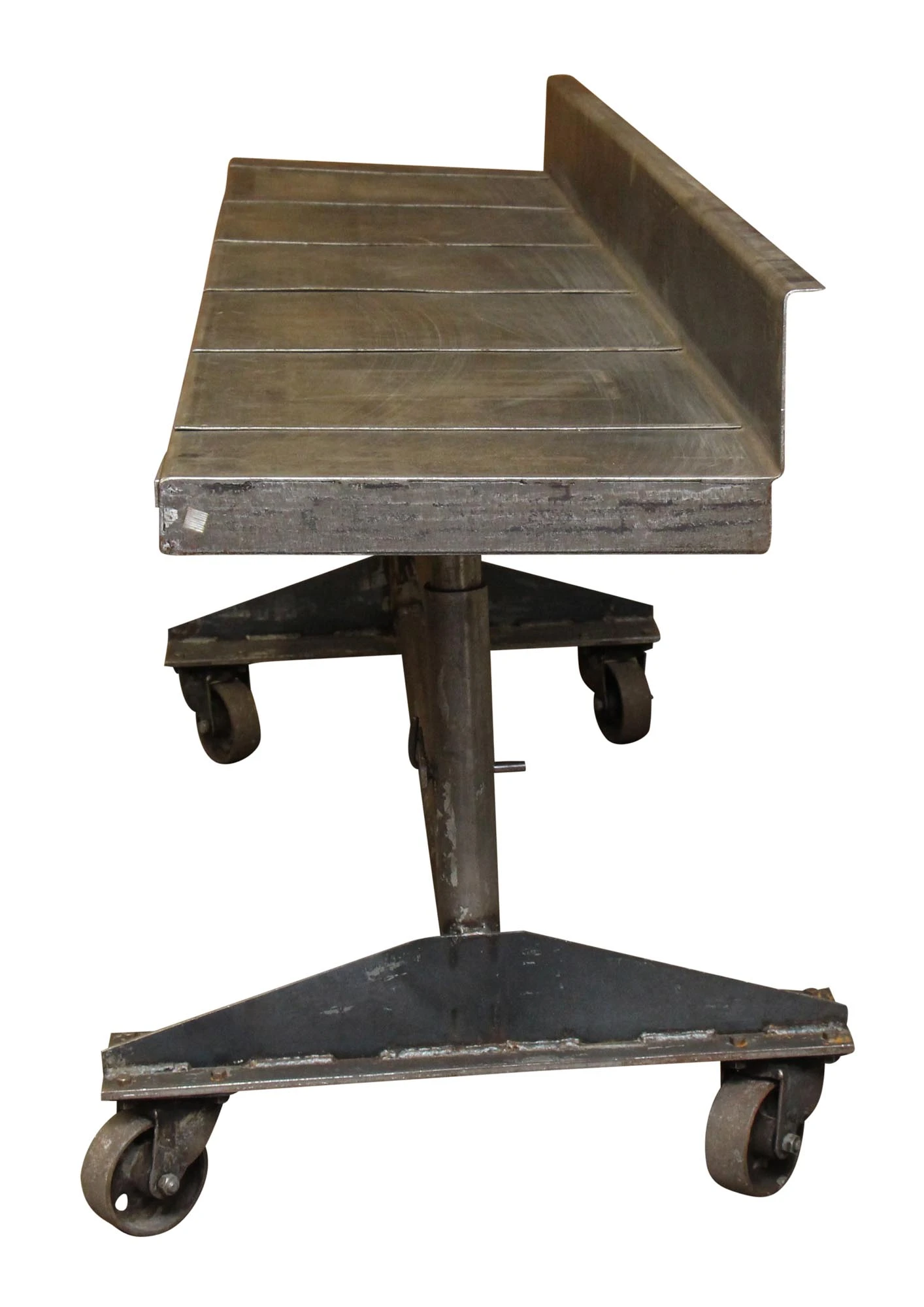 Metal Adjustable Height Rolling Desk 7 Metal Adjustable Height Rolling Desk - Image 5