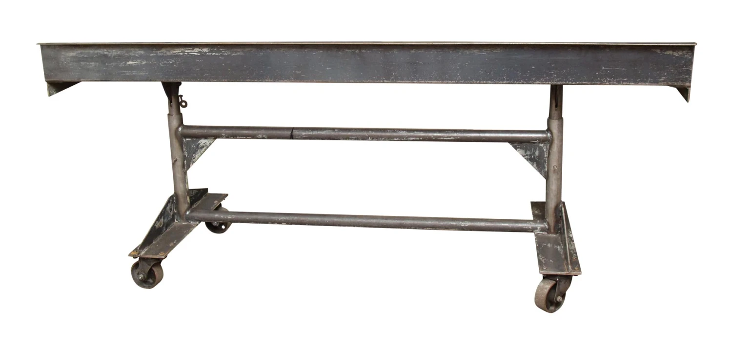 Metal Adjustable Height Rolling Desk 8 Metal Adjustable Height Rolling Desk - Image 6