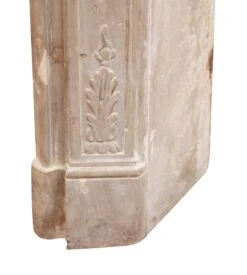 Antique French Carved Tan Limestone Fireplace Mantel 24 Antique French Carved Tan Limestone Fireplace Mantel -OGT Sale Store m225711 11