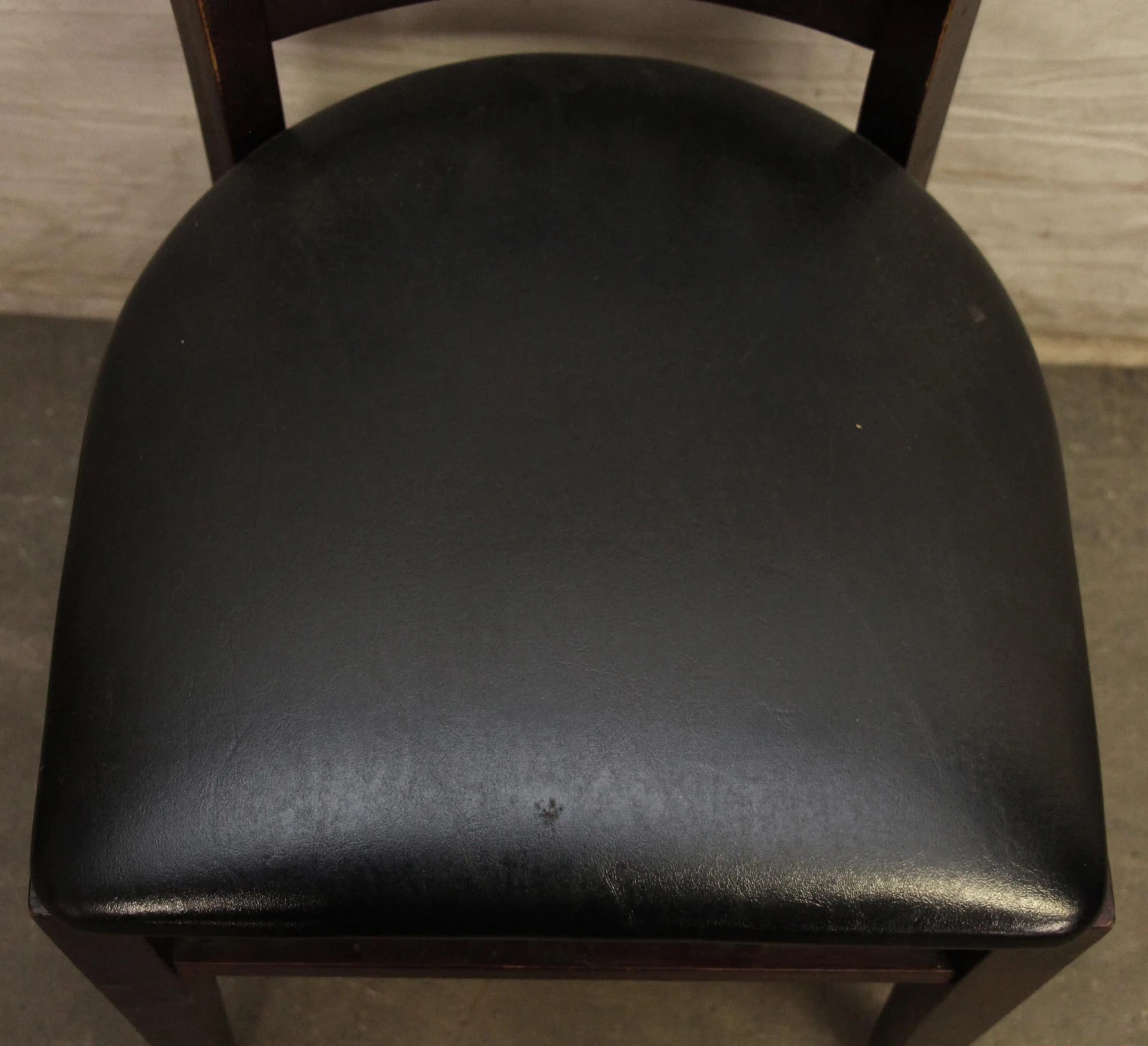 New Wood & Vinyl Dining Chair 7 New Wood & Vinyl Dining Chair - Image 5