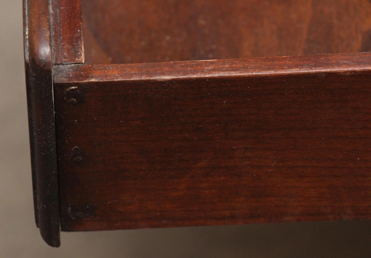 Pair Of Vintage Leather Top Side Tables 7 Pair Of Vintage Leather Top Side Tables - Image 5