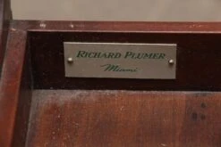 Pair Of Vintage Leather Top Side Tables 19 Pair Of Vintage Leather Top Side Tables -OGT Sale Store m226028 06