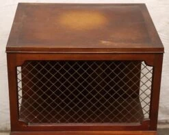 Pair Of Vintage Leather Top Side Tables 20 Pair Of Vintage Leather Top Side Tables -OGT Sale Store m226028 07