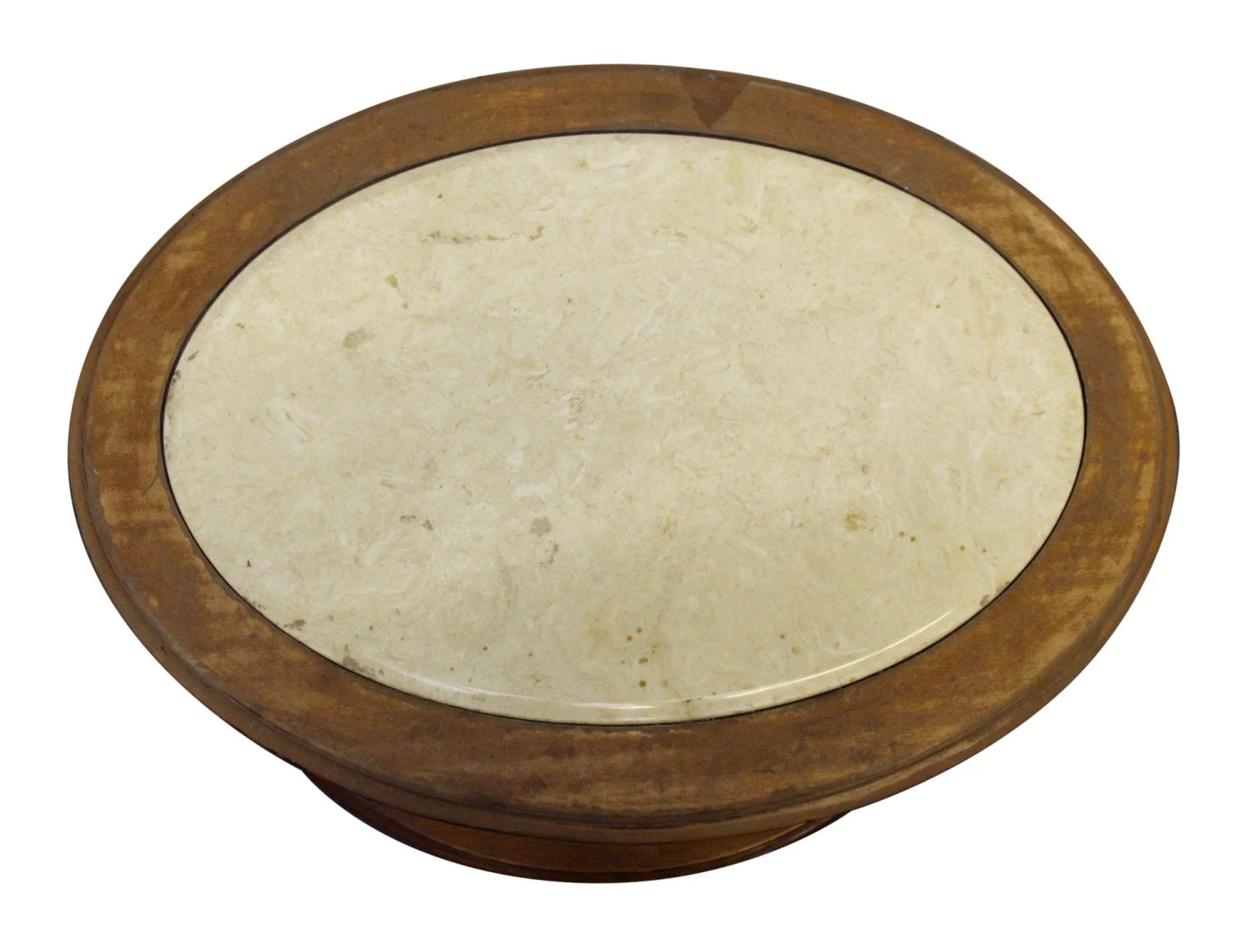 Oval Side Table With Marble Top 8 Oval Side Table With Marble Top - Image 6