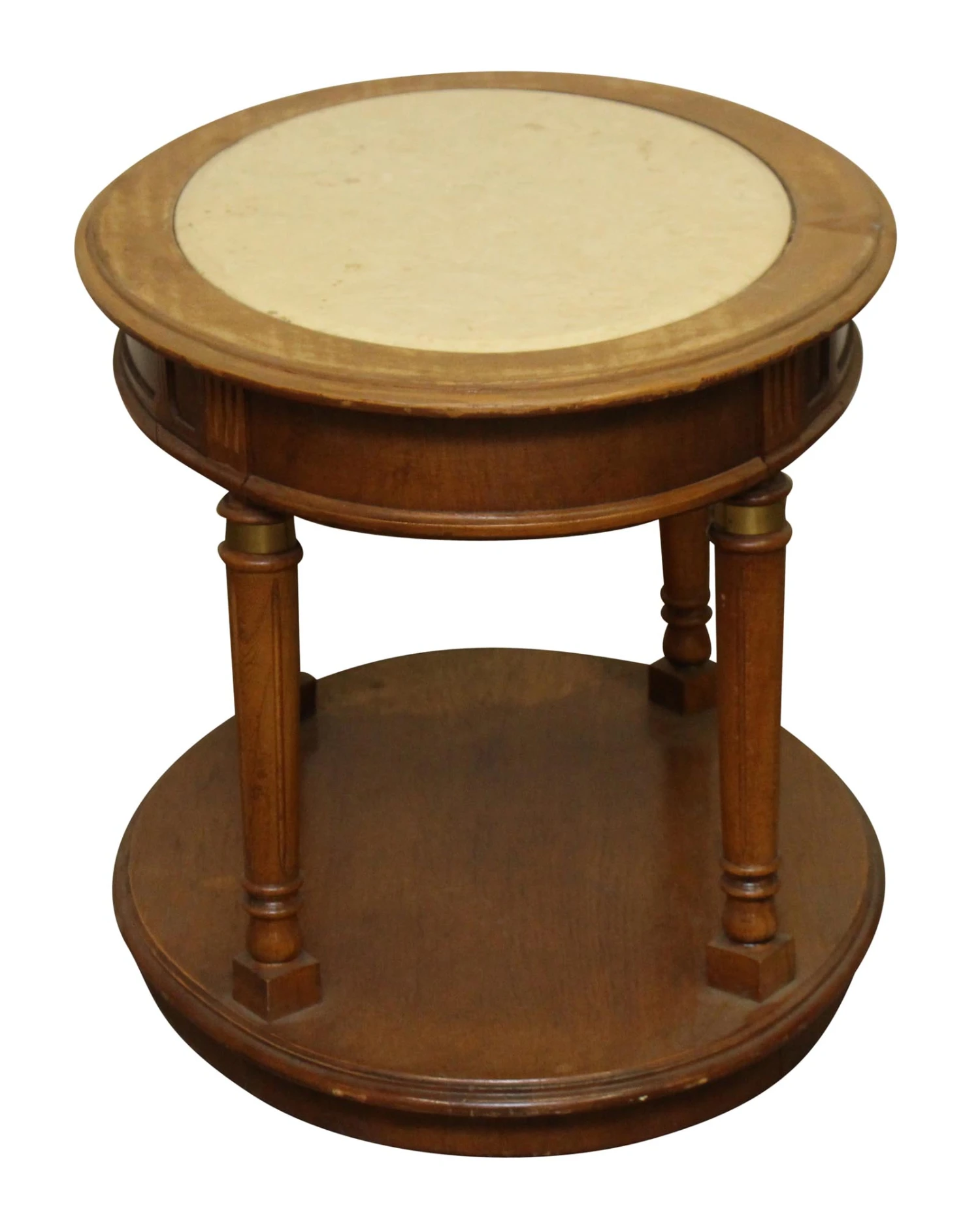 Oval Side Table With Marble Top 10 Oval Side Table With Marble Top - Image 8