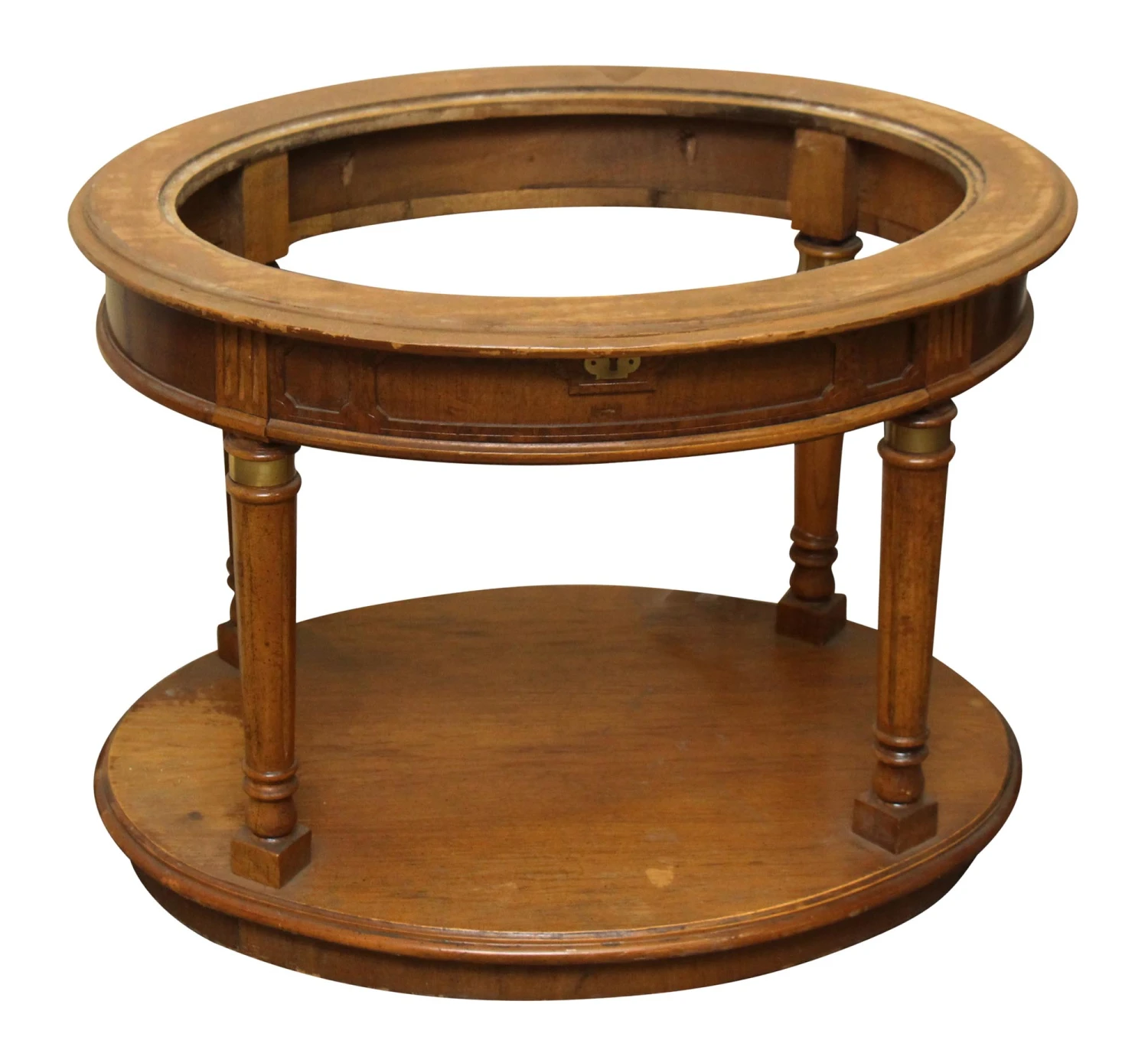 Oval Side Table With Marble Top 11 Oval Side Table With Marble Top - Image 9