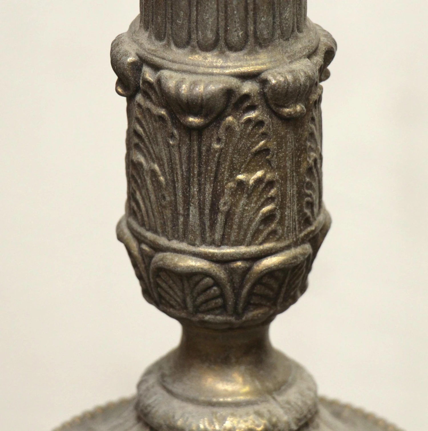 Antique Greek Revival Marble & Brass Lamp Table 8 Antique Greek Revival Marble & Brass Lamp Table - Image 6