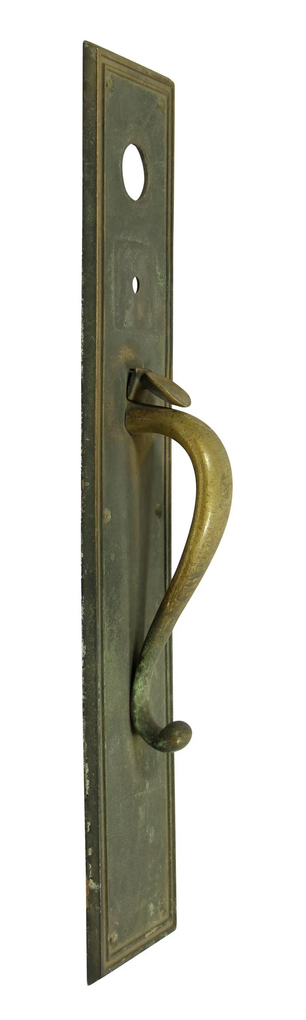 Antique Bronze 20 In. Art Deco Commercial Door Pull 6 Antique Bronze 20 In. Art Deco Commercial Door Pull - Image 4