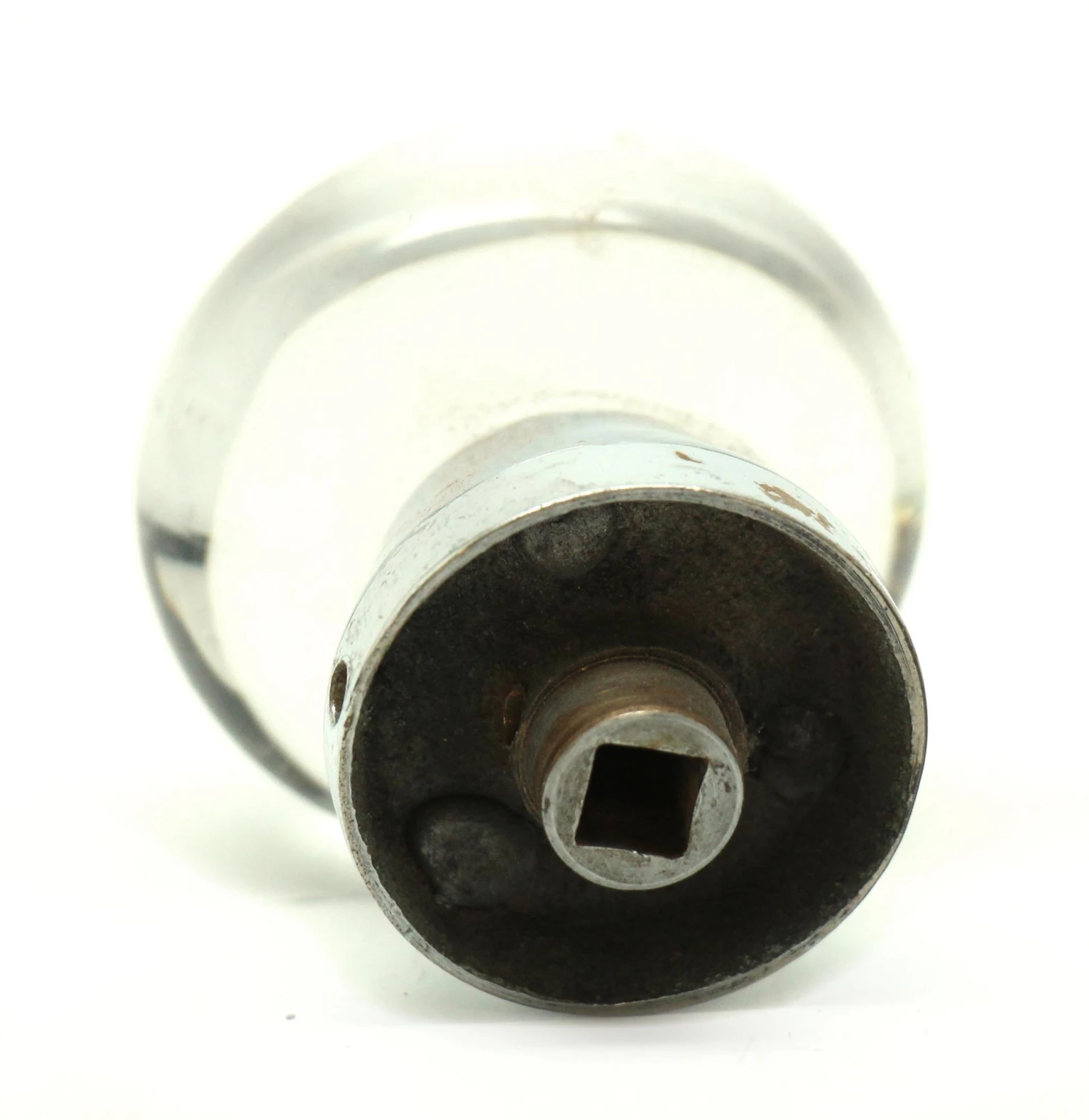 Pair Of Vintage 2.25 In. Fixed Base Glass Drawer Cabinet Knobs 7 Pair Of Vintage 2.25 In. Fixed Base Glass Drawer Cabinet Knobs - Image 5