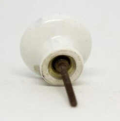 Vintage 1.375 In. Blue & White Floral Porcelain Drawer Cabinet Knob -OGT Sale Store m228152 05