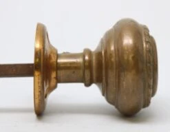 Braided Bronze Knob Set With Rosette 12 Braided Bronze Knob Set With Rosette -OGT Sale Store m228250 04