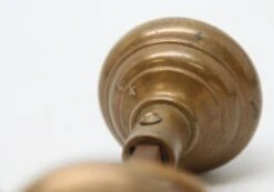 Braided Bronze Knob Set With Rosette 13 Braided Bronze Knob Set With Rosette -OGT Sale Store m228250 05