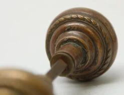 Antique Braided Bronze Passage Door Knobs 12 Antique Braided Bronze Passage Door Knobs -OGT Sale Store m228251 05