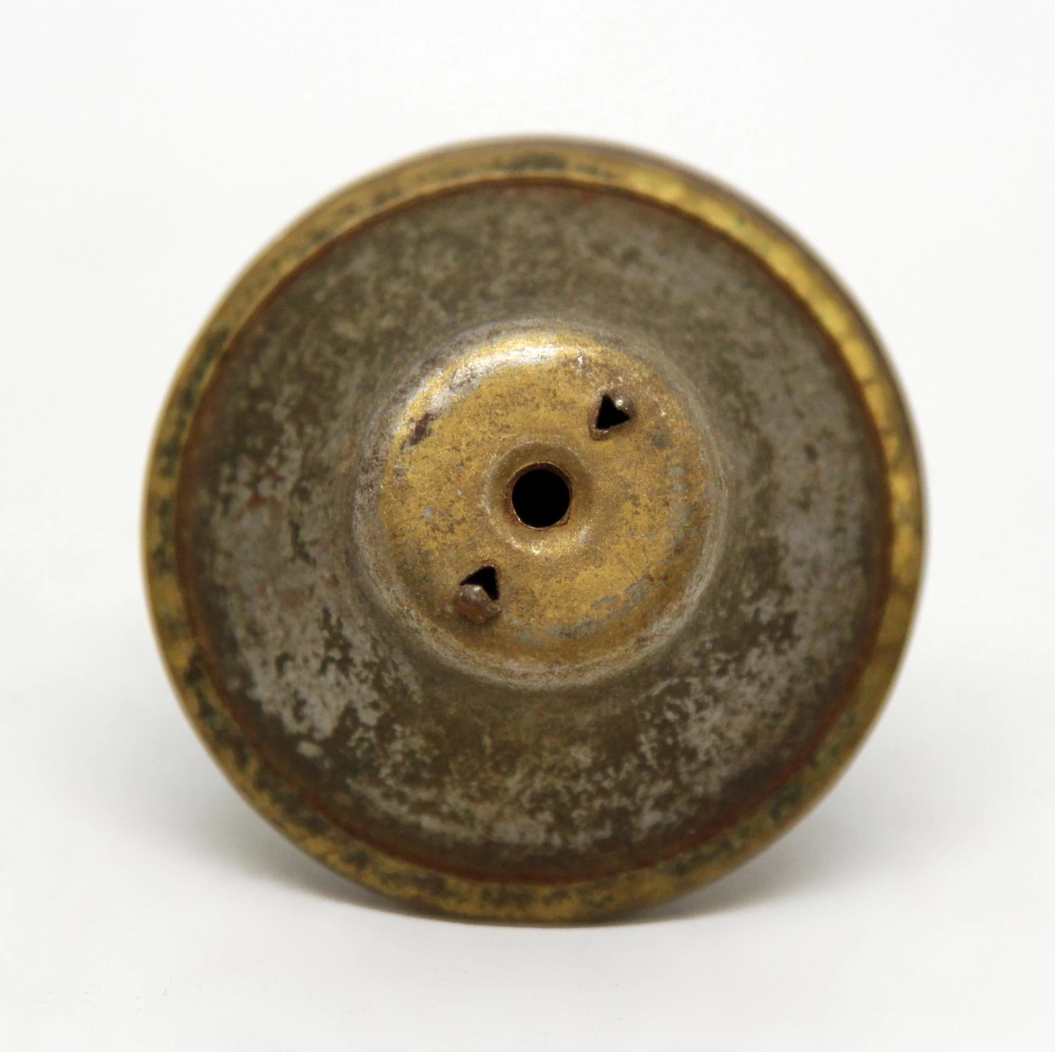 Modern Concave Brass 1.875 In. Drawer Cabinet Knob 6 Modern Concave Brass 1.875 In. Drawer Cabinet Knob - Image 4