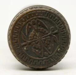 Antique 1880s Branford Bronze Door Knob Set 14 Antique 1880s Branford Bronze Door Knob Set -OGT Sale Store m228558a 06