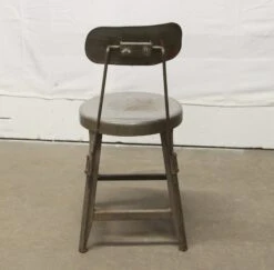 Reclaimed Gray Metal Counter Stool 13 Reclaimed Gray Metal Counter Stool -OGT Sale Store m228839 06