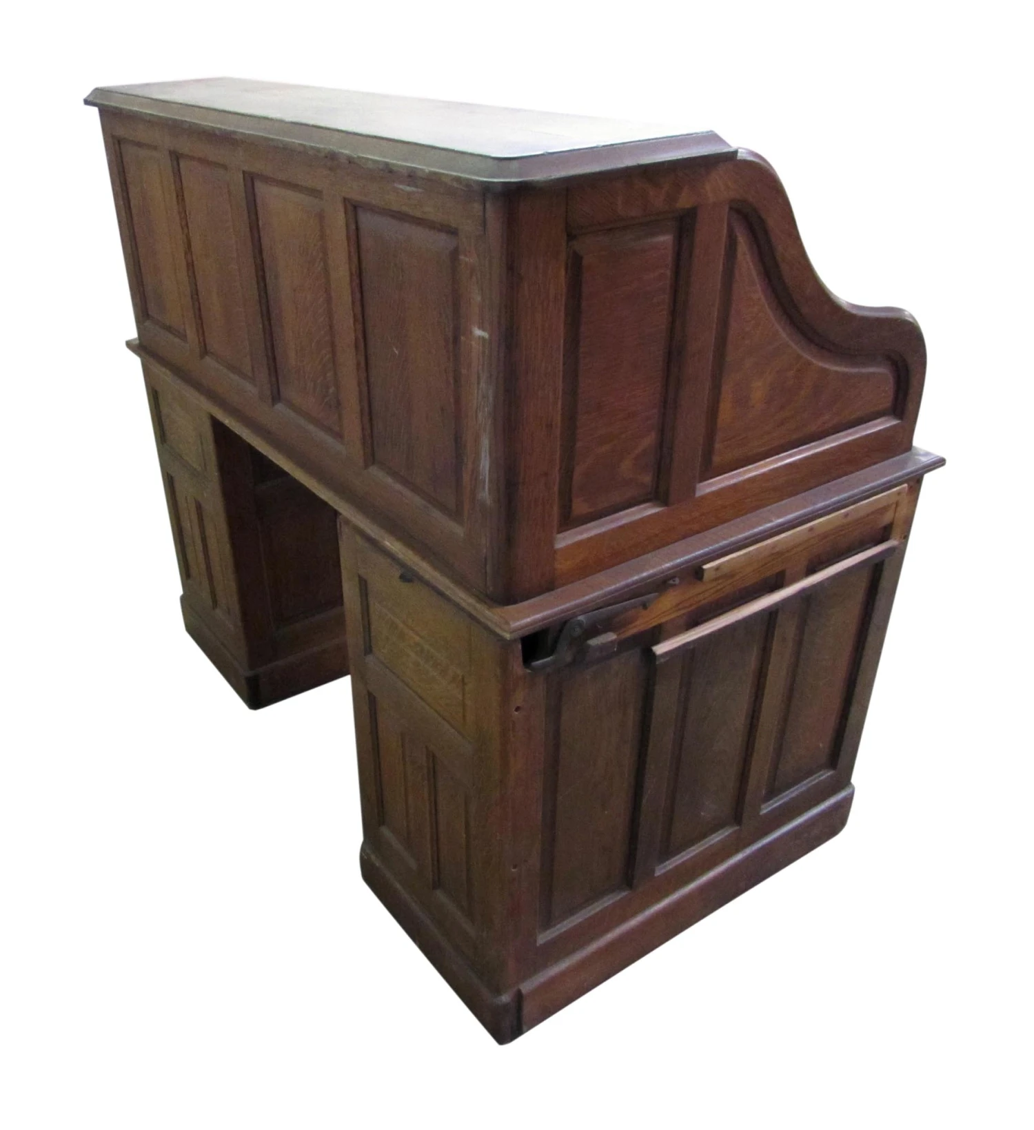 Derbey Desk With S Curve Roll Top 11 Derbey Desk With S Curve Roll Top - Image 9