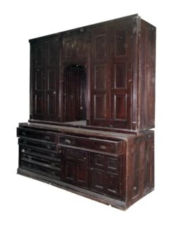 Antique Chestnut Vestment Cabinet Great For Map -OGT Sale Store m229136 07