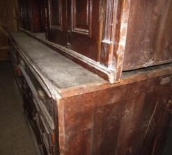 Antique Chestnut Vestment Cabinet Great For Map -OGT Sale Store m229136 14