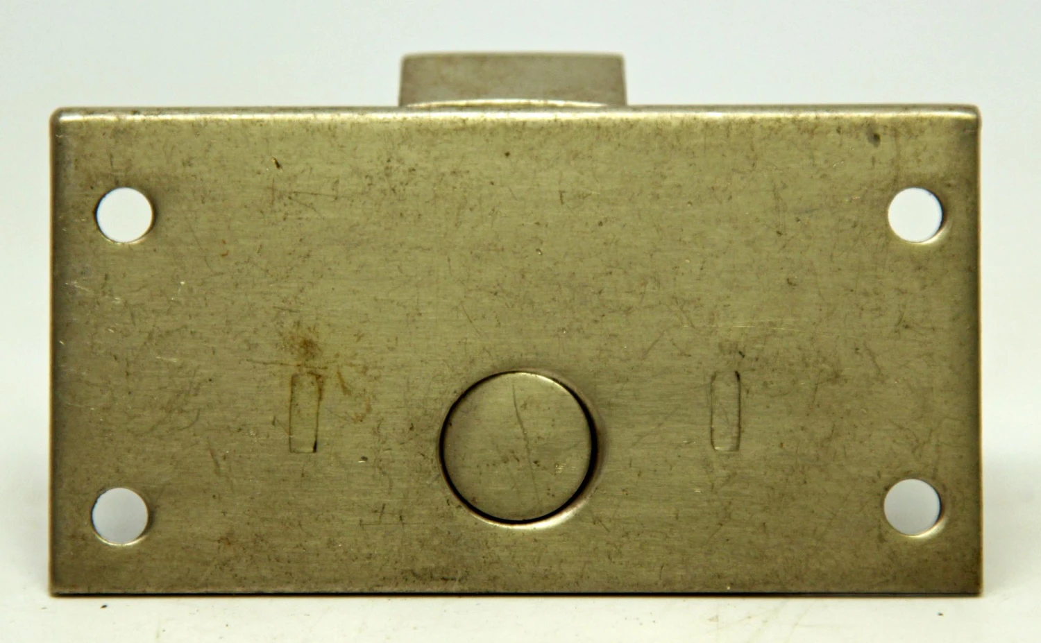 Vintage Brass Cabinet Mortise Lock 8 Vintage Brass Cabinet Mortise Lock - Image 6