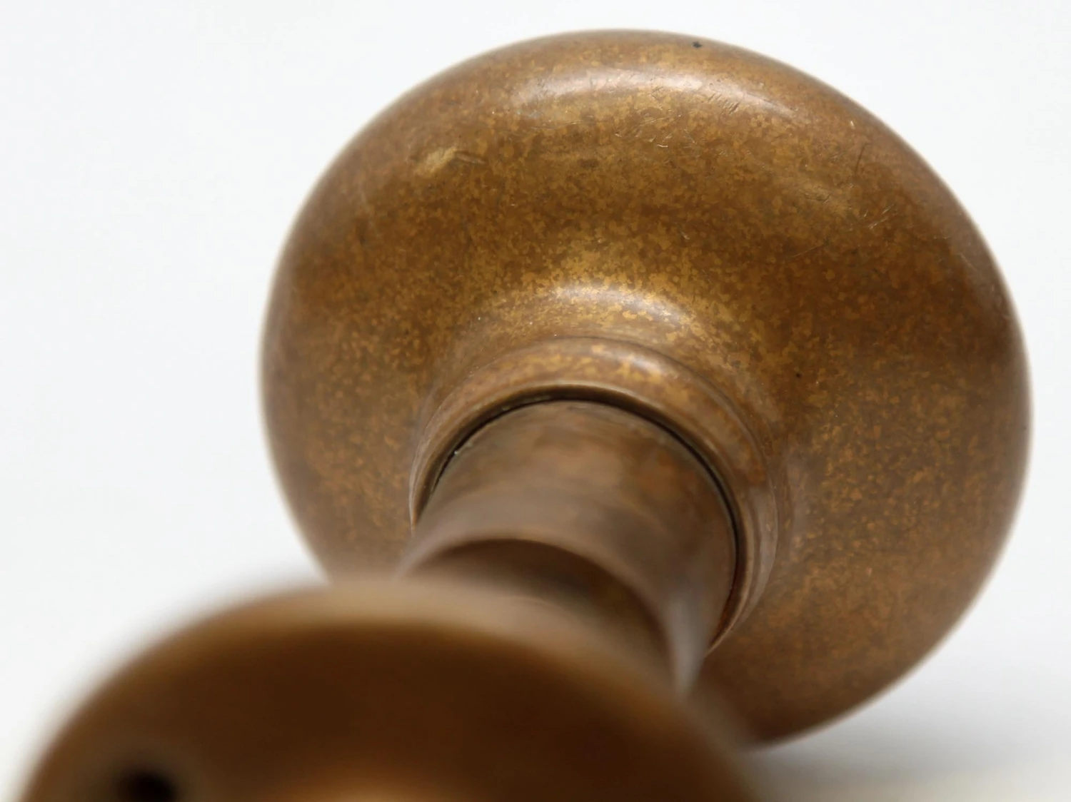 Bronze Concentric Passage Circle Door Knob Set 7 Bronze Concentric Passage Circle Door Knob Set - Image 5