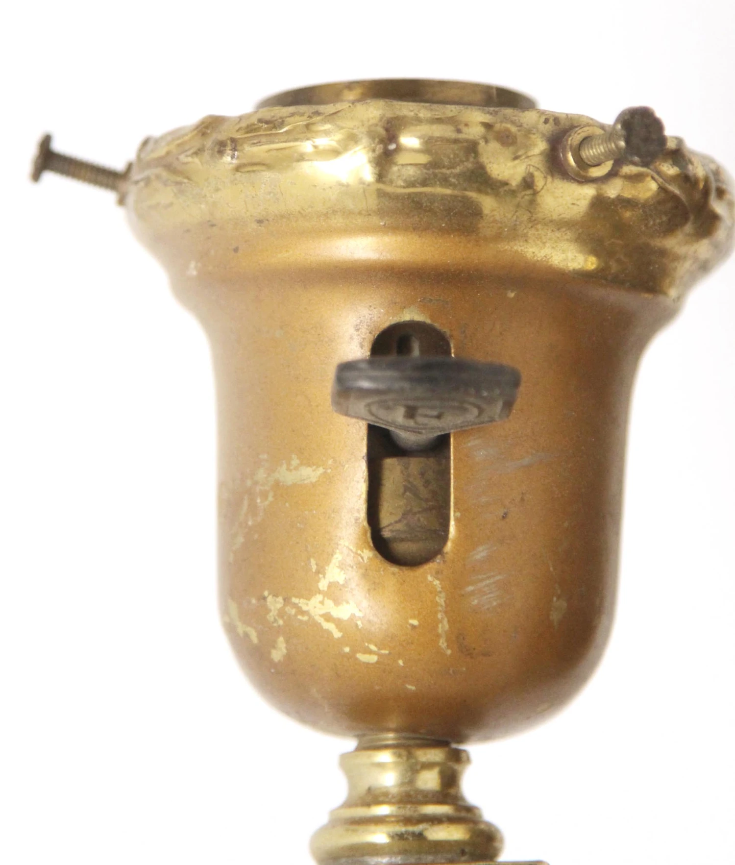 Antique Traditional 1 Arm Wall Sconce 6 Antique Traditional 1 Arm Wall Sconce - Image 4