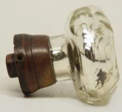 Antique Faceted Mercury Glass Passage Door Knob -OGT Sale Store m230360 04