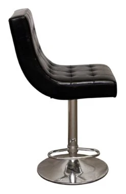Black Swivel Chair With Chrome Base -OGT Sale Store m230967 05