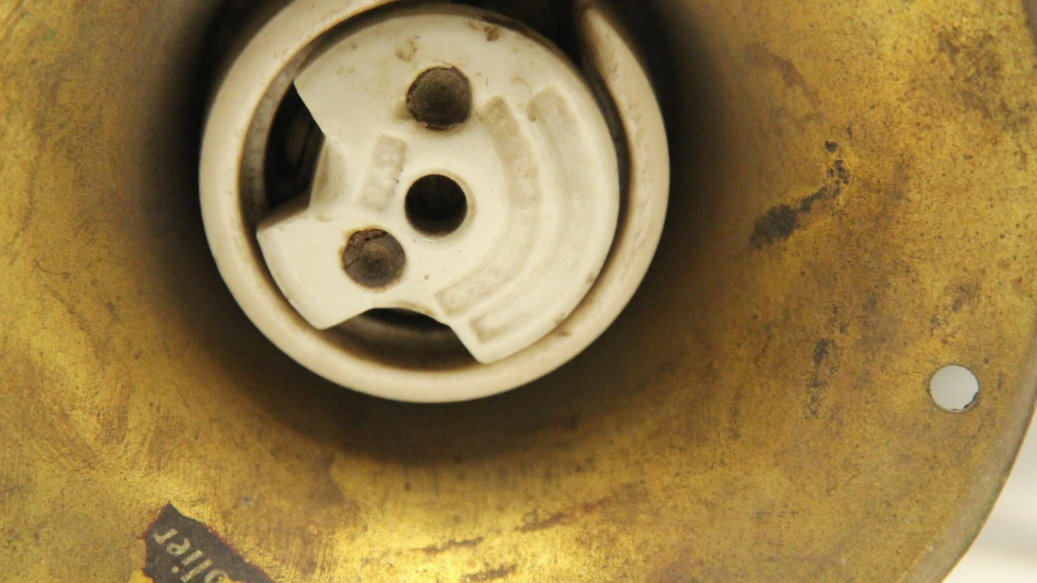 Vintage Green Steel Angled Shade Flush Mount Light 10 Vintage Green Steel Angled Shade Flush Mount Light - Image 8