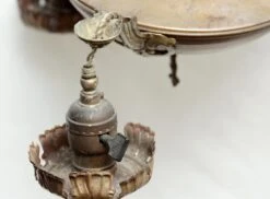 Victorian Gas Bronze 3 Down Light Chandelier 16 Victorian Gas Bronze 3 Down Light Chandelier -OGT Sale Store m231835 06