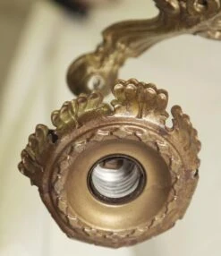 Victorian Gas Bronze 3 Down Light Chandelier 18 Victorian Gas Bronze 3 Down Light Chandelier -OGT Sale Store m231835 08