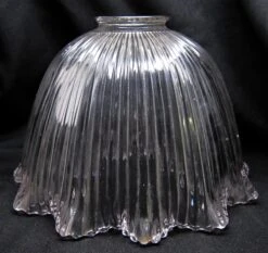 Custom 1920s 8 In. Holophane Clear Glass Pendant Light 11 Custom 1920s 8 In. Holophane Clear Glass Pendant Light -OGT Sale Store m232141 05