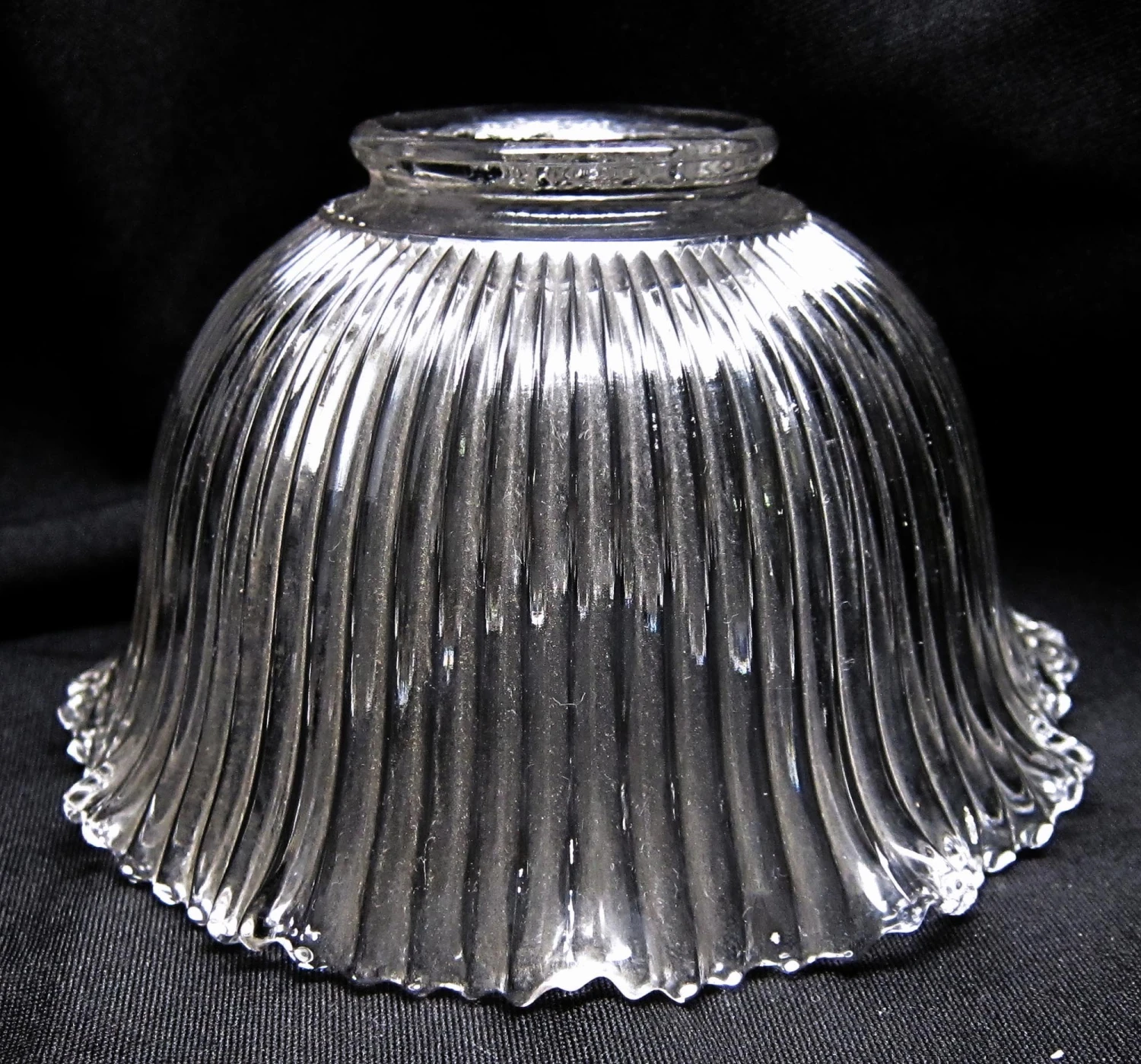 Custom Antique Holophane 6 In. Glass Pendant Light 7 Custom Antique Holophane 6 In. Glass Pendant Light - Image 5